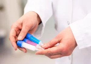 BioWorks hand holding GoBio Minis